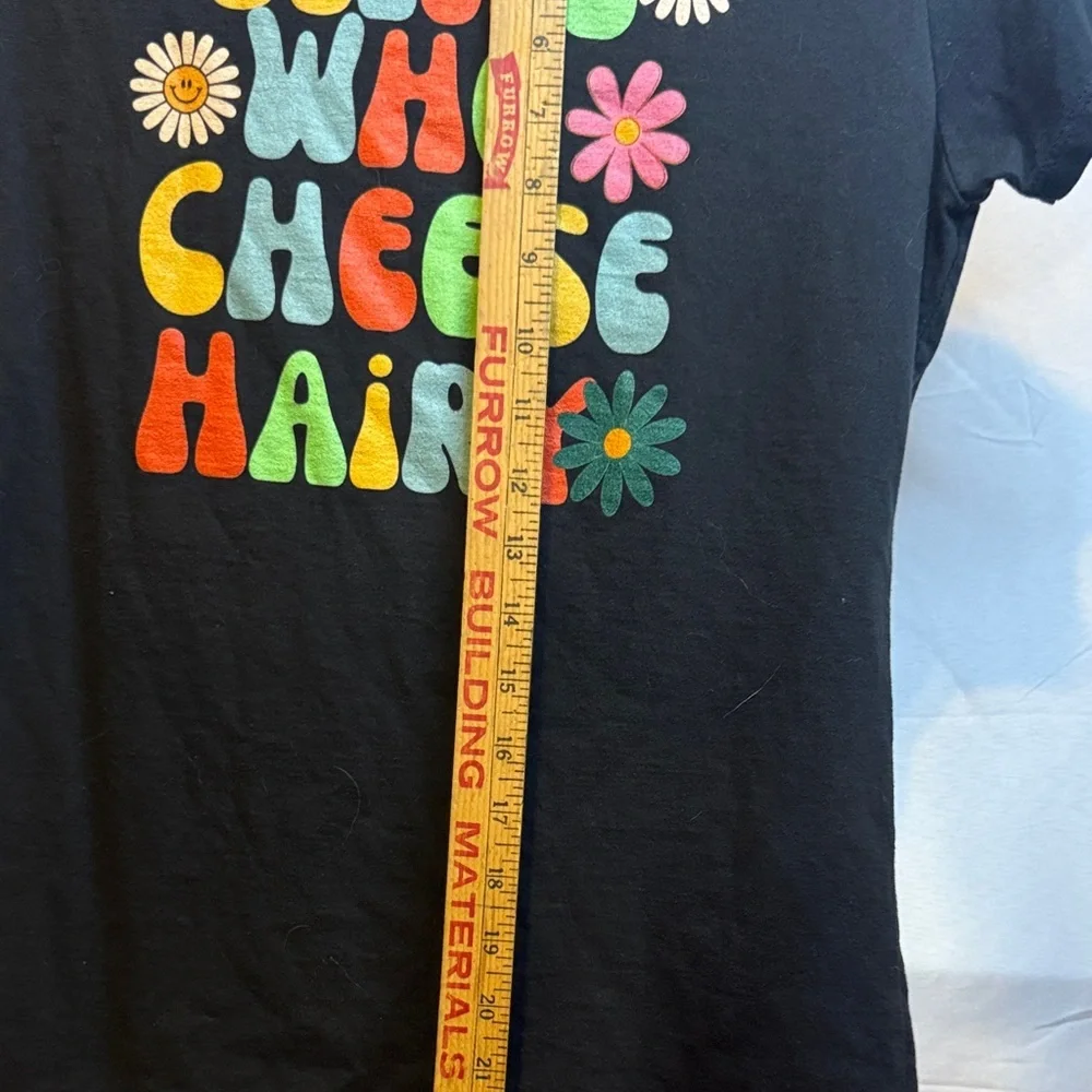 Port and Company Funny Black Tee with Vibrant Graphic - Picture 6 of 6